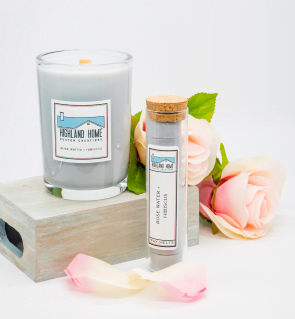 Scented candles and wax melts by Highland Home Custom Creations